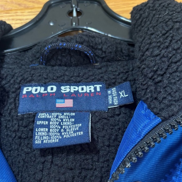 Vintage 90’s Polo Sport Ralph Lauren Arctic Challenge Anorak Ski Jacket Men’s XL - Picture 8 of 11